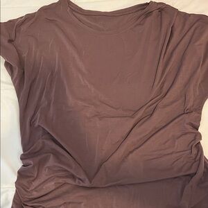 Athleta Dusty Mauve Short Sleeve Tee